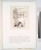 An illustration from The Holy Land, Syria, Idumea, Arabia, Egypt and Nubia. From drawings made on the spot by David Roberts ... With historical descriptions by the Revd. George Croly ... Lithographed by Louis Haghe (1842)