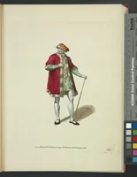 An illustration from Recueil des habillements de différentes nations (1757)
