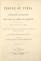 An illustration from The people of India : A series of photographic illustrations, with descriptive letterpress, of the races and tribes of Hindustan, originally prepared under the authority of the government of India, and reproduced (1868)