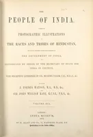 Picture 282 of 481 from The people of India : A series of photographic illustrations, with descriptive letterpress, of the races and tribes of Hindustan, originally prepared under the authority of the government of India, and reproduced (1868), leaf 285