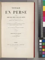 An illustration from Voyage en Perse de mm. Eugène Flandin, peintre, et Pascal Coste, architecte, entrepris par ordre de m. le ministre des affaires étrangères, d'après les instructions dressées par l'Institut. Publié sous les auspices de m. le ministre de l'intérieur (1851)