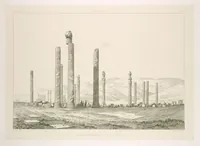An illustration from Voyage en Perse de mm. Eugène Flandin, peintre, et Pascal Coste, architecte, entrepris par ordre de m. le ministre des affaires étrangères, d'après les instructions dressées par l'Institut. Publié sous les auspices de m. le ministre de l'intérieur (1851)
