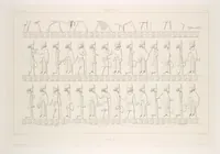 An illustration from Voyage en Perse de mm. Eugène Flandin, peintre, et Pascal Coste, architecte, entrepris par ordre de m. le ministre des affaires étrangères, d'après les instructions dressées par l'Institut. Publié sous les auspices de m. le ministre de l'intérieur (1851)