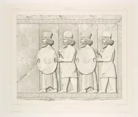 Picture 110 of 338 from Voyage en Perse de mm. Eugène Flandin, peintre, et Pascal Coste, architecte, entrepris par ordre de m. le ministre des affaires étrangères, d'après les instructions dressées par l'Institut. Publié sous les auspices de m. le ministre de l'intérieur (1851), leaf 113