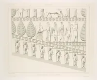 Picture 113 of 338 from Voyage en Perse de mm. Eugène Flandin, peintre, et Pascal Coste, architecte, entrepris par ordre de m. le ministre des affaires étrangères, d'après les instructions dressées par l'Institut. Publié sous les auspices de m. le ministre de l'intérieur (1851), leaf 116