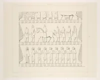 An illustration from Voyage en Perse de mm. Eugène Flandin, peintre, et Pascal Coste, architecte, entrepris par ordre de m. le ministre des affaires étrangères, d'après les instructions dressées par l'Institut. Publié sous les auspices de m. le ministre de l'intérieur (1851)