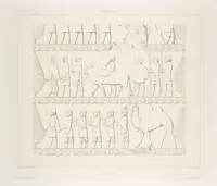 An illustration from Voyage en Perse de mm. Eugène Flandin, peintre, et Pascal Coste, architecte, entrepris par ordre de m. le ministre des affaires étrangères, d'après les instructions dressées par l'Institut. Publié sous les auspices de m. le ministre de l'intérieur (1851)