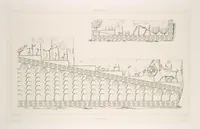An illustration from Voyage en Perse de mm. Eugène Flandin, peintre, et Pascal Coste, architecte, entrepris par ordre de m. le ministre des affaires étrangères, d'après les instructions dressées par l'Institut. Publié sous les auspices de m. le ministre de l'intérieur (1851)