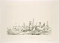An illustration from Voyage en Perse de mm. Eugène Flandin, peintre, et Pascal Coste, architecte, entrepris par ordre de m. le ministre des affaires étrangères, d'après les instructions dressées par l'Institut. Publié sous les auspices de m. le ministre de l'intérieur (1851)