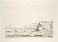 An illustration from Voyage en Perse de mm. Eugène Flandin, peintre, et Pascal Coste, architecte, entrepris par ordre de m. le ministre des affaires étrangères, d'après les instructions dressées par l'Institut. Publié sous les auspices de m. le ministre de l'intérieur (1851)