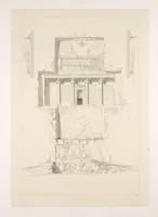An illustration from Voyage en Perse de mm. Eugène Flandin, peintre, et Pascal Coste, architecte, entrepris par ordre de m. le ministre des affaires étrangères, d'après les instructions dressées par l'Institut. Publié sous les auspices de m. le ministre de l'intérieur (1851)