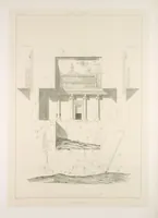 An illustration from Voyage en Perse de mm. Eugène Flandin, peintre, et Pascal Coste, architecte, entrepris par ordre de m. le ministre des affaires étrangères, d'après les instructions dressées par l'Institut. Publié sous les auspices de m. le ministre de l'intérieur (1851)