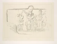 An illustration from Voyage en Perse de mm. Eugène Flandin, peintre, et Pascal Coste, architecte, entrepris par ordre de m. le ministre des affaires étrangères, d'après les instructions dressées par l'Institut. Publié sous les auspices de m. le ministre de l'intérieur (1851)