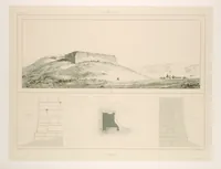 An illustration from Voyage en Perse de mm. Eugène Flandin, peintre, et Pascal Coste, architecte, entrepris par ordre de m. le ministre des affaires étrangères, d'après les instructions dressées par l'Institut. Publié sous les auspices de m. le ministre de l'intérieur (1851)