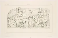 Picture 216 of 338 from Voyage en Perse de mm. Eugène Flandin, peintre, et Pascal Coste, architecte, entrepris par ordre de m. le ministre des affaires étrangères, d'après les instructions dressées par l'Institut. Publié sous les auspices de m. le ministre de l'intérieur (1851), leaf 223