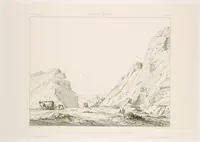 An illustration from Voyage en Perse de mm. Eugène Flandin, peintre, et Pascal Coste, architecte, entrepris par ordre de m. le ministre des affaires étrangères, d'après les instructions dressées par l'Institut. Publié sous les auspices de m. le ministre de l'intérieur (1851)