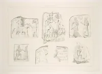 An illustration from Voyage en Perse de mm. Eugène Flandin, peintre, et Pascal Coste, architecte, entrepris par ordre de m. le ministre des affaires étrangères, d'après les instructions dressées par l'Institut. Publié sous les auspices de m. le ministre de l'intérieur (1851)