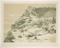An illustration from Voyage en Perse de mm. Eugène Flandin, peintre, et Pascal Coste, architecte, entrepris par ordre de m. le ministre des affaires étrangères, d'après les instructions dressées par l'Institut. Publié sous les auspices de m. le ministre de l'intérieur (1851)