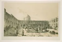 An illustration from Voyage en Perse de mm. Eugène Flandin, peintre, et Pascal Coste, architecte, entrepris par ordre de m. le ministre des affaires étrangères, d'après les instructions dressées par l'Institut. Publié sous les auspices de m. le ministre de l'intérieur (1851)