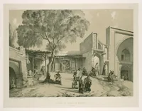 An illustration from Voyage en Perse de mm. Eugène Flandin, peintre, et Pascal Coste, architecte, entrepris par ordre de m. le ministre des affaires étrangères, d'après les instructions dressées par l'Institut. Publié sous les auspices de m. le ministre de l'intérieur (1851)