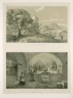 An illustration from Voyage en Perse de mm. Eugène Flandin, peintre, et Pascal Coste, architecte, entrepris par ordre de m. le ministre des affaires étrangères, d'après les instructions dressées par l'Institut. Publié sous les auspices de m. le ministre de l'intérieur (1851)