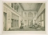 An illustration from Voyage en Perse de mm. Eugène Flandin, peintre, et Pascal Coste, architecte, entrepris par ordre de m. le ministre des affaires étrangères, d'après les instructions dressées par l'Institut. Publié sous les auspices de m. le ministre de l'intérieur (1851)
