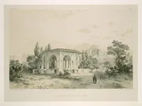 An illustration from Voyage en Perse de mm. Eugène Flandin, peintre, et Pascal Coste, architecte, entrepris par ordre de m. le ministre des affaires étrangères, d'après les instructions dressées par l'Institut. Publié sous les auspices de m. le ministre de l'intérieur (1851)