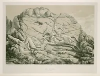 Picture 270 of 338 from Voyage en Perse de mm. Eugène Flandin, peintre, et Pascal Coste, architecte, entrepris par ordre de m. le ministre des affaires étrangères, d'après les instructions dressées par l'Institut. Publié sous les auspices de m. le ministre de l'intérieur (1851), leaf 278