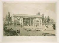 Picture 271 of 338 from Voyage en Perse de mm. Eugène Flandin, peintre, et Pascal Coste, architecte, entrepris par ordre de m. le ministre des affaires étrangères, d'après les instructions dressées par l'Institut. Publié sous les auspices de m. le ministre de l'intérieur (1851), leaf 279