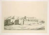 An illustration from Voyage en Perse de mm. Eugène Flandin, peintre, et Pascal Coste, architecte, entrepris par ordre de m. le ministre des affaires étrangères, d'après les instructions dressées par l'Institut. Publié sous les auspices de m. le ministre de l'intérieur (1851)