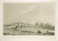 An illustration from Voyage en Perse de mm. Eugène Flandin, peintre, et Pascal Coste, architecte, entrepris par ordre de m. le ministre des affaires étrangères, d'après les instructions dressées par l'Institut. Publié sous les auspices de m. le ministre de l'intérieur (1851)