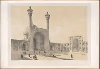 An illustration from Voyage en Perse de mm. Eugène Flandin, peintre, et Pascal Coste, architecte, entrepris par ordre de m. le ministre des affaires étrangères, d'après les instructions dressées par l'Institut. Publié sous les auspices de m. le ministre de l'intérieur (1851)