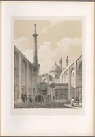 An illustration from Voyage en Perse de mm. Eugène Flandin, peintre, et Pascal Coste, architecte, entrepris par ordre de m. le ministre des affaires étrangères, d'après les instructions dressées par l'Institut. Publié sous les auspices de m. le ministre de l'intérieur (1851)