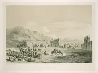 An illustration from Voyage en Perse de mm. Eugène Flandin, peintre, et Pascal Coste, architecte, entrepris par ordre de m. le ministre des affaires étrangères, d'après les instructions dressées par l'Institut. Publié sous les auspices de m. le ministre de l'intérieur (1851)