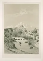 An illustration from Voyage en Perse de mm. Eugène Flandin, peintre, et Pascal Coste, architecte, entrepris par ordre de m. le ministre des affaires étrangères, d'après les instructions dressées par l'Institut. Publié sous les auspices de m. le ministre de l'intérieur (1851)