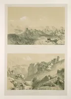 An illustration from Voyage en Perse de mm. Eugène Flandin, peintre, et Pascal Coste, architecte, entrepris par ordre de m. le ministre des affaires étrangères, d'après les instructions dressées par l'Institut. Publié sous les auspices de m. le ministre de l'intérieur (1851)