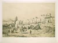 An illustration from Voyage en Perse de mm. Eugène Flandin, peintre, et Pascal Coste, architecte, entrepris par ordre de m. le ministre des affaires étrangères, d'après les instructions dressées par l'Institut. Publié sous les auspices de m. le ministre de l'intérieur (1851)