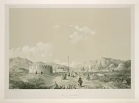 An illustration from Voyage en Perse de mm. Eugène Flandin, peintre, et Pascal Coste, architecte, entrepris par ordre de m. le ministre des affaires étrangères, d'après les instructions dressées par l'Institut. Publié sous les auspices de m. le ministre de l'intérieur (1851)