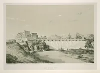 An illustration from Voyage en Perse de mm. Eugène Flandin, peintre, et Pascal Coste, architecte, entrepris par ordre de m. le ministre des affaires étrangères, d'après les instructions dressées par l'Institut. Publié sous les auspices de m. le ministre de l'intérieur (1851)