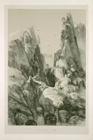 An illustration from Voyage en Perse de mm. Eugène Flandin, peintre, et Pascal Coste, architecte, entrepris par ordre de m. le ministre des affaires étrangères, d'après les instructions dressées par l'Institut. Publié sous les auspices de m. le ministre de l'intérieur (1851)