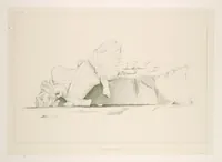 An illustration from Voyage en Perse de mm. Eugène Flandin, peintre, et Pascal Coste, architecte, entrepris par ordre de m. le ministre des affaires étrangères, d'après les instructions dressées par l'Institut. Publié sous les auspices de m. le ministre de l'intérieur (1851)