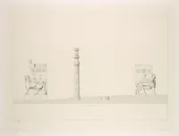 An illustration from Voyage en Perse de mm. Eugène Flandin, peintre, et Pascal Coste, architecte, entrepris par ordre de m. le ministre des affaires étrangères, d'après les instructions dressées par l'Institut. Publié sous les auspices de m. le ministre de l'intérieur (1851)