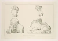 An illustration from Voyage en Perse de mm. Eugène Flandin, peintre, et Pascal Coste, architecte, entrepris par ordre de m. le ministre des affaires étrangères, d'après les instructions dressées par l'Institut. Publié sous les auspices de m. le ministre de l'intérieur (1851)
