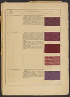 An illustration from Tabellarische Übersicht über die künstlichen organischen Farbstoffe und ihre Anwendung in Färberei und Zeugdruck (1905)