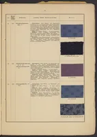 An illustration from Tabellarische Übersicht über die künstlichen organischen Farbstoffe und ihre Anwendung in Färberei und Zeugdruck (1905)