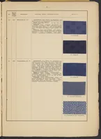 An illustration from Tabellarische Übersicht über die künstlichen organischen Farbstoffe und ihre Anwendung in Färberei und Zeugdruck (1905)
