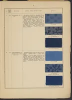 An illustration from Tabellarische Übersicht über die künstlichen organischen Farbstoffe und ihre Anwendung in Färberei und Zeugdruck (1905)