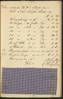 An illustration from Dyer's account book, Volume 2 (1855)