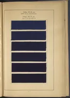 An illustration from Indigo MLB auf Baumwolle : Indigo MLB on Cotton (1880)