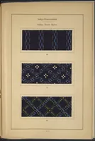An illustration from Indigo MLB auf Baumwolle : Indigo MLB on Cotton (1880)